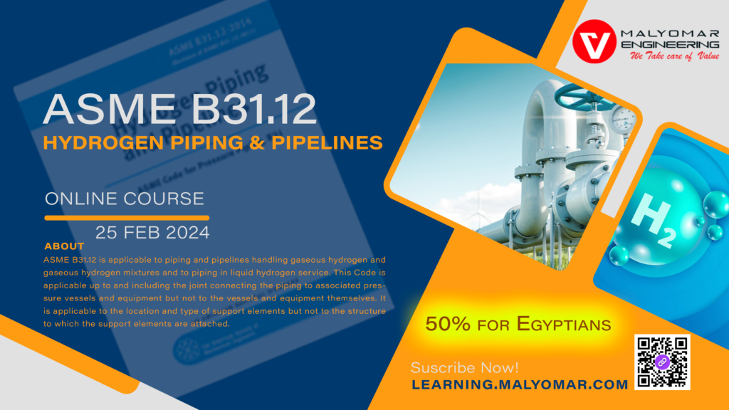 ASME B31.12 Hydrogen Piping and Pipeline