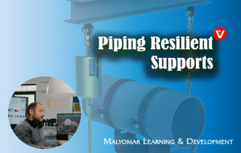 Piping Resilient Supports. Selection, Spec's, Procurement, Installation and Maintenance