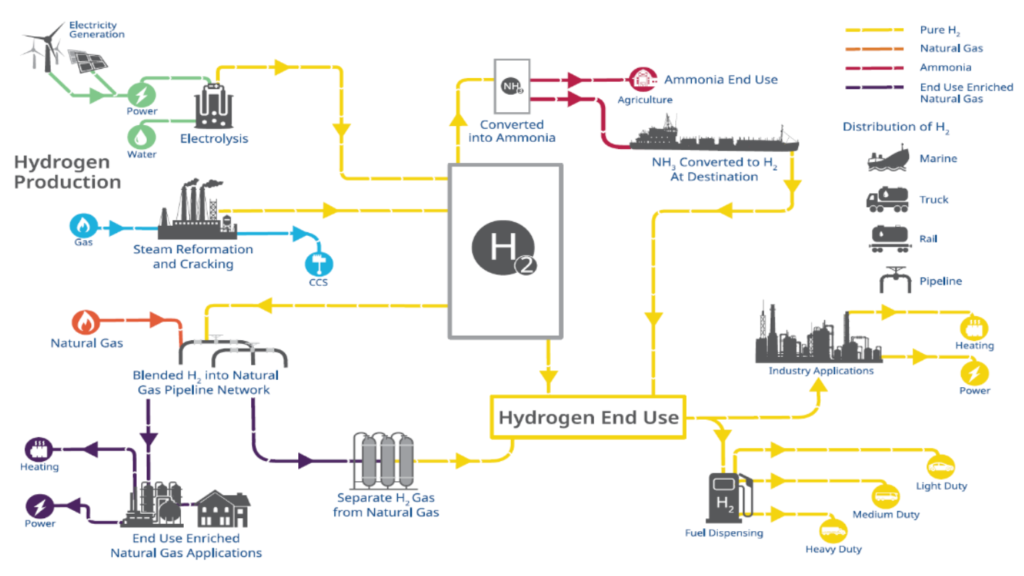 H2 supply chain