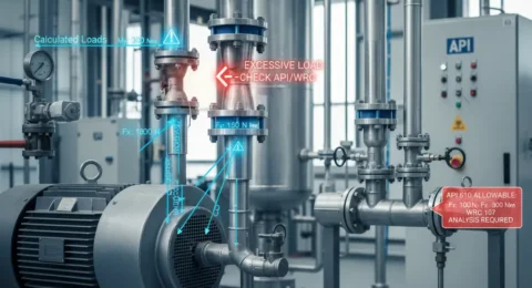 Nozzle Load Checks Protecting Equipment Integrity in Piping Systems (API, WRC)