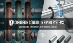 Corrosion Control in Piping Systems Mechanisms, Prevention, and Material Choice