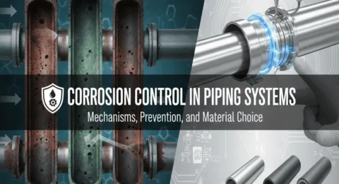 Corrosion Control in Piping Systems Mechanisms, Prevention, and Material Choice
