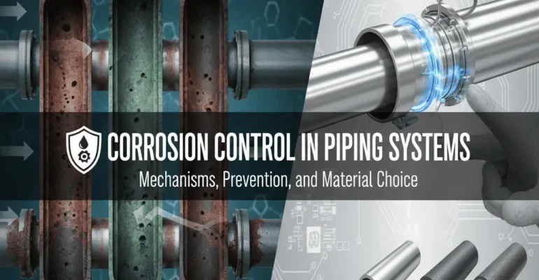 Corrosion Control in Piping Systems Mechanisms, Prevention, and Material Choice