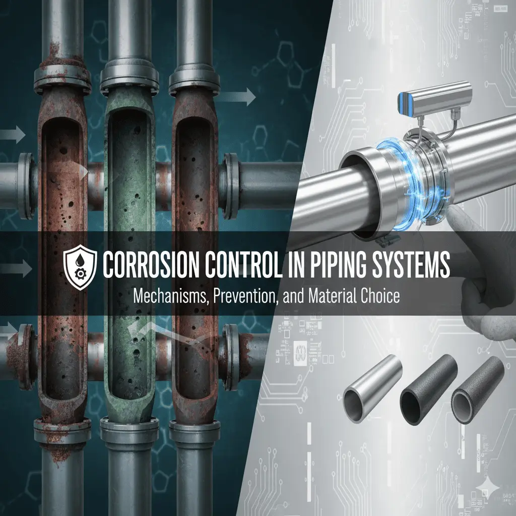 Corrosion Control in Piping Systems Mechanisms, Prevention, and Material Choice
