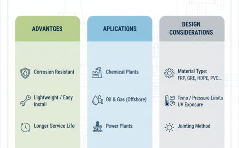Non-Metallic Piping: Advantages, Applications, and Design Considerations (e.g., FRP, GRE, HDPE)