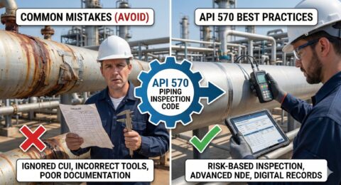 Avoiding Common Mistakes in Piping Inspection (API 570)