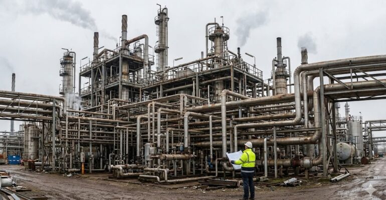 Imagine a sprawling industrial plant with thousands of meters of interconnected pipes.