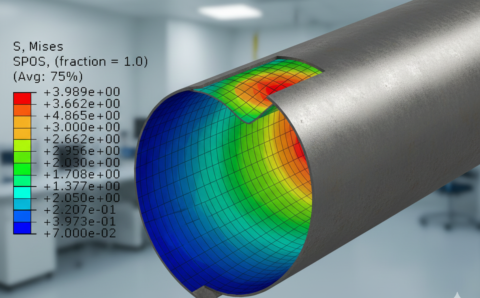 Pipe-Shell-at-Moment-Support