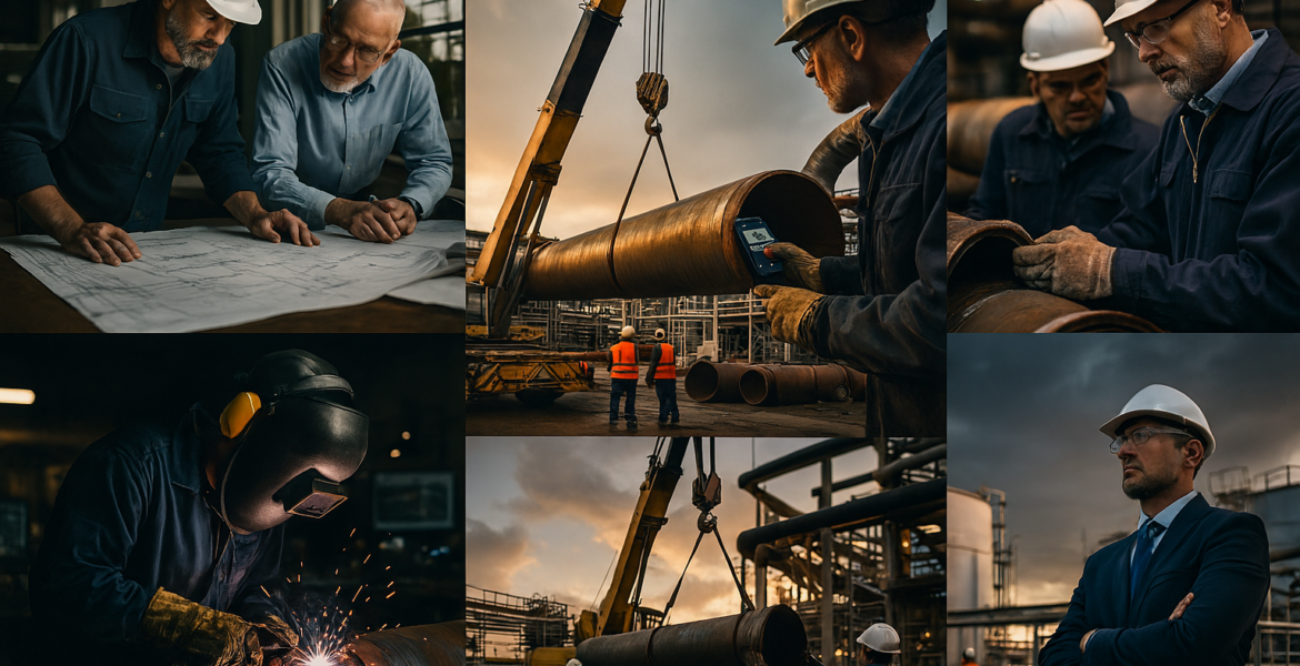 The Complete Journey of Piping Construction