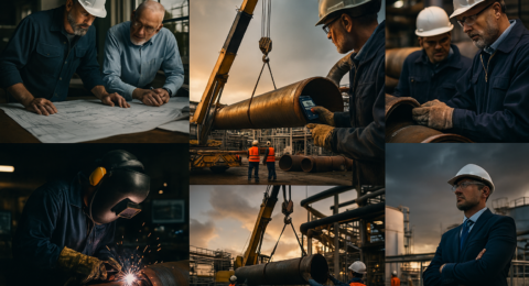 The Complete Journey of Piping Construction