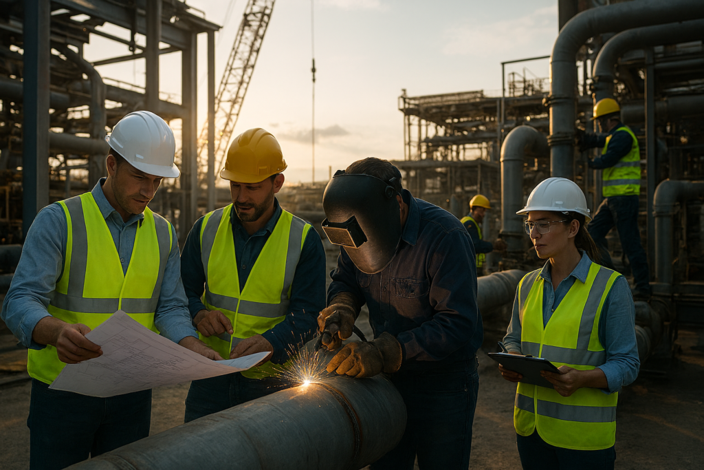 The Journey of Piping Construction