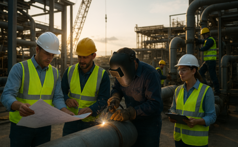 The Journey of Piping Construction